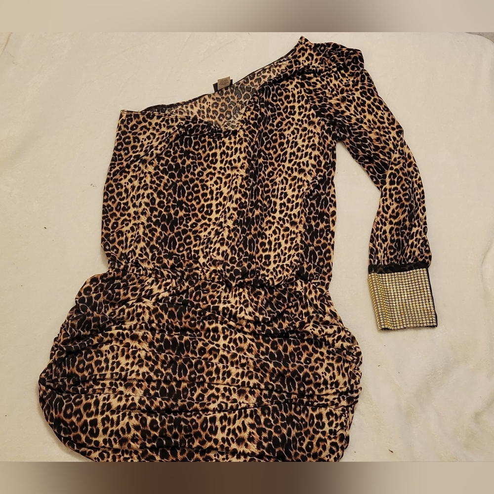 Plus Size 2X Animal print sexy dress. Used a few times excellent condition 👌